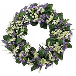 Bishop Lace Spring Front Door Wreath