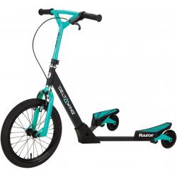 Razor Deltawing Scooter Black/Mint Green, One Size