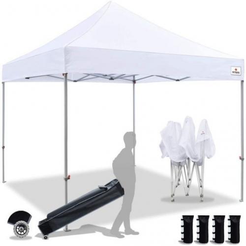 Keymaya Commercial Canopy 10 x 10 Pop Up Canopy