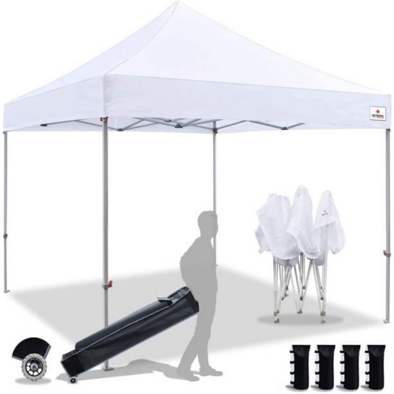 Keymaya Commercial Canopy 10 x 10 Pop Up Canopy