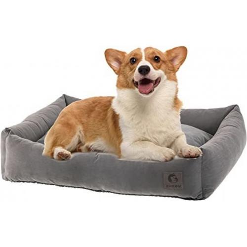 Zhebu Memory Foam Dog Bed