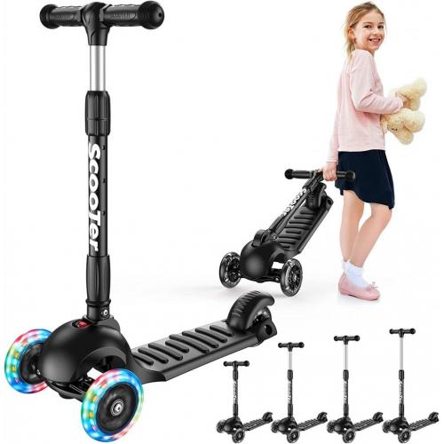 Adjustable kids Scooter- Black