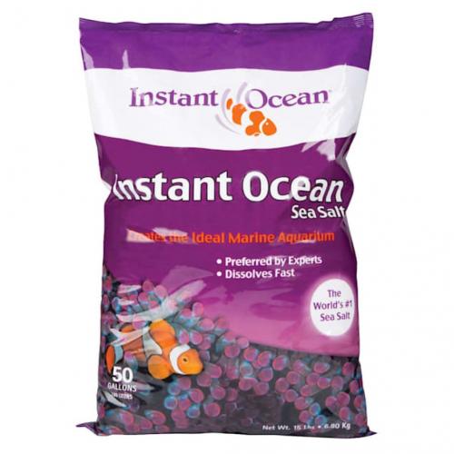 Instant Ocean Sea Salt for Marine Aquariams - 15 lbs