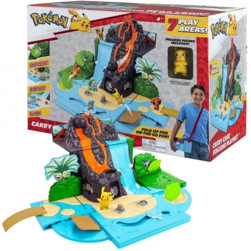 Carry Case Volcano Playset Pokemon