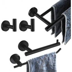 Bathroom Hardware Kit,  Black