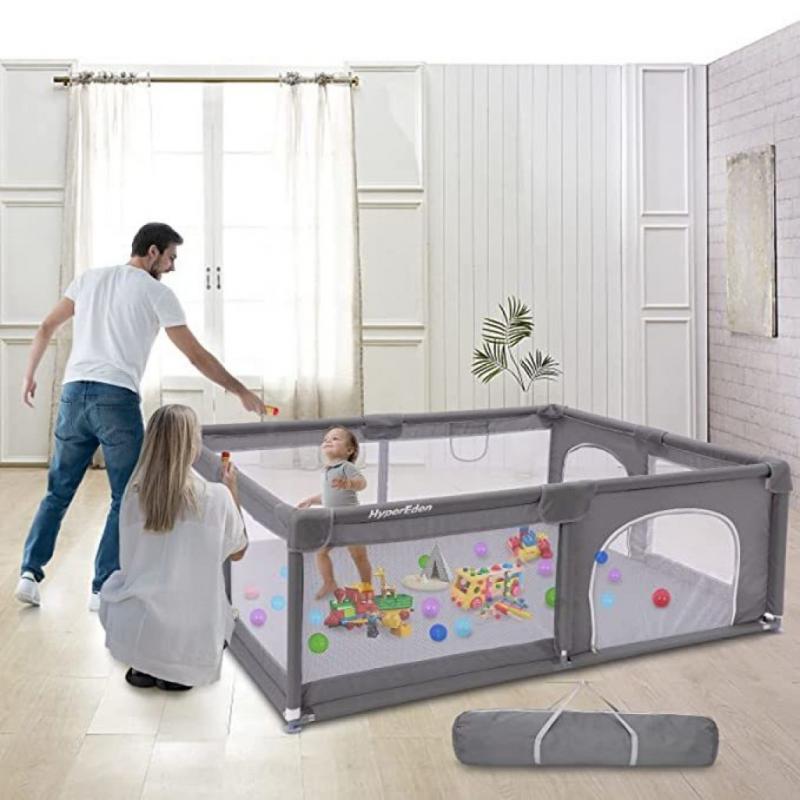 Bouncats Baby Playpen Kids, Large, Infant Safety Gates