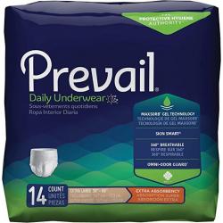 Prevail Daily Underwear XL 14 Count