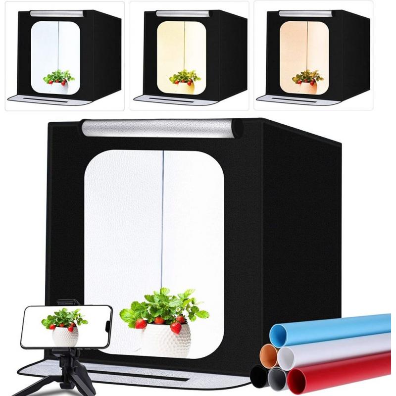 Fositan Photo Studio Light Box 24/60cm Bi-Color Dimmable