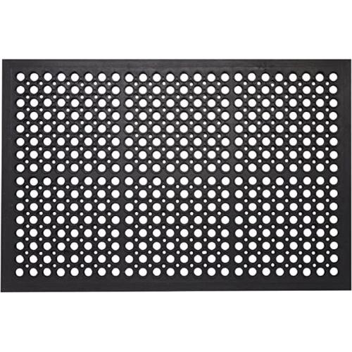 Envelor Home and Garden Anti Fatigue and All Purpose Rubber Door Mat Large