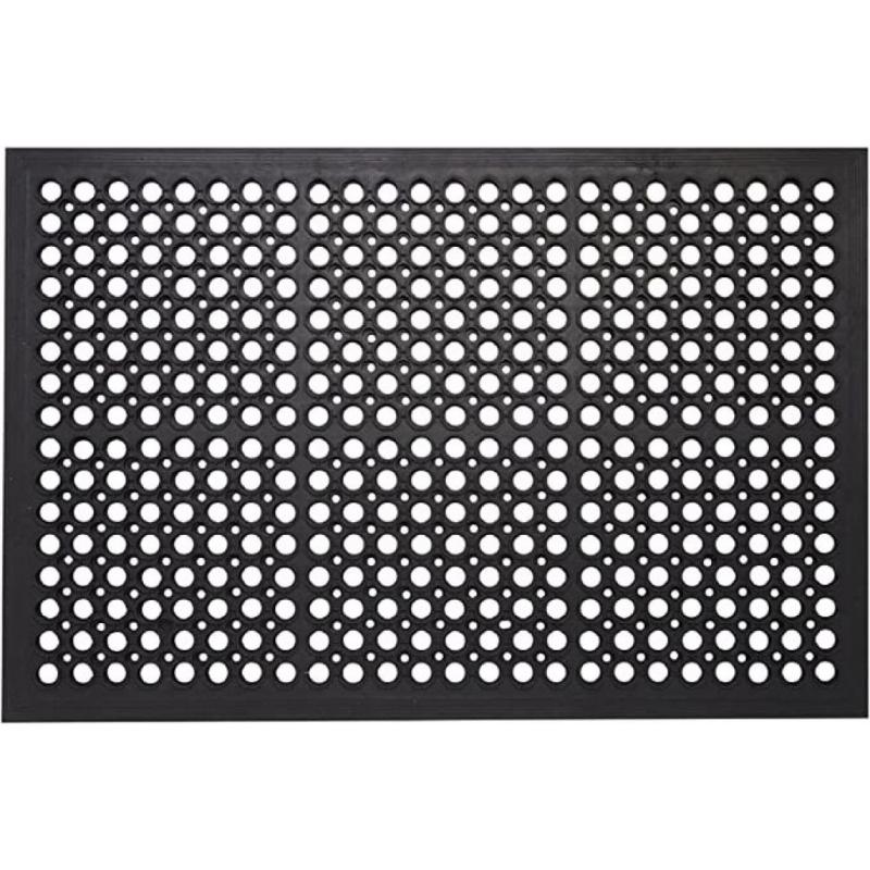 Envelor Home and Garden Anti Fatigue and All Purpose Rubber Door Mat Large