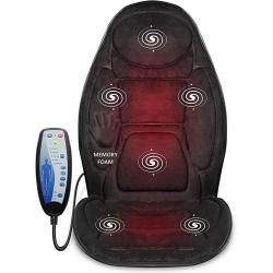 Snailax Memory Foam Massage Cushion With Heat SL-262M