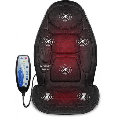 Snailax Memory Foam Massage Cushion With Heat SL-262M