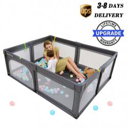 Baby playpen- Dark Gray