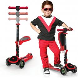 Kids Folding Scooter with Seat