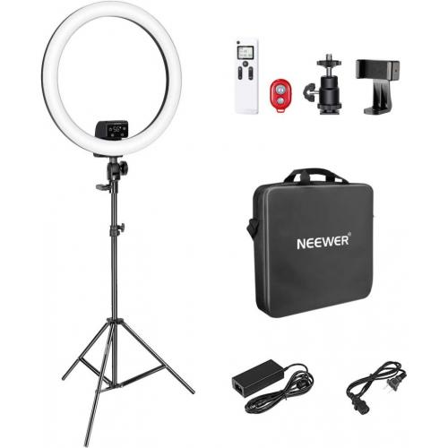 Large Ring Light with Stand