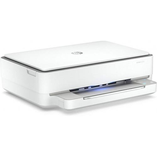 HP - ENVY 6055e Wireless Inkjet Printer, White