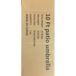 10 foot Patio Umbrella