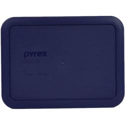 Pyrex 7210-PC Rectangle Dark Blue 3 Cup Storage Lid for Glass Dish (5, Dark Blue)