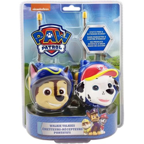 Nickelodeon Paw Patrol New Walkie Talkies - Set of 2 Kids Walkie Talkies