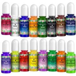 Epoxy Pigments 16 Colors Epoxy Resin Dye