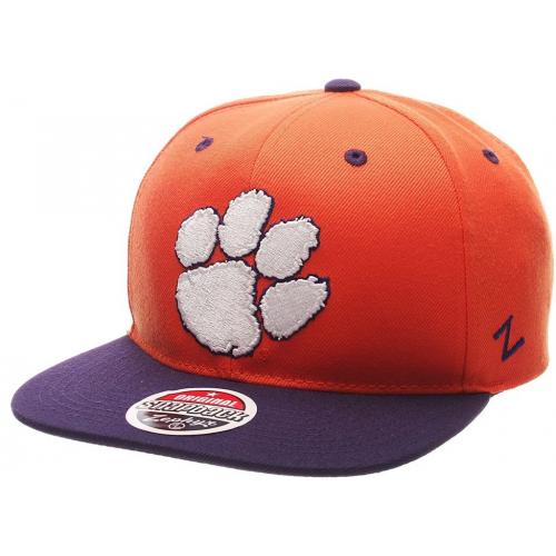 Clemson Tigers Mens Z11 Snapback - NCAA Zephyr