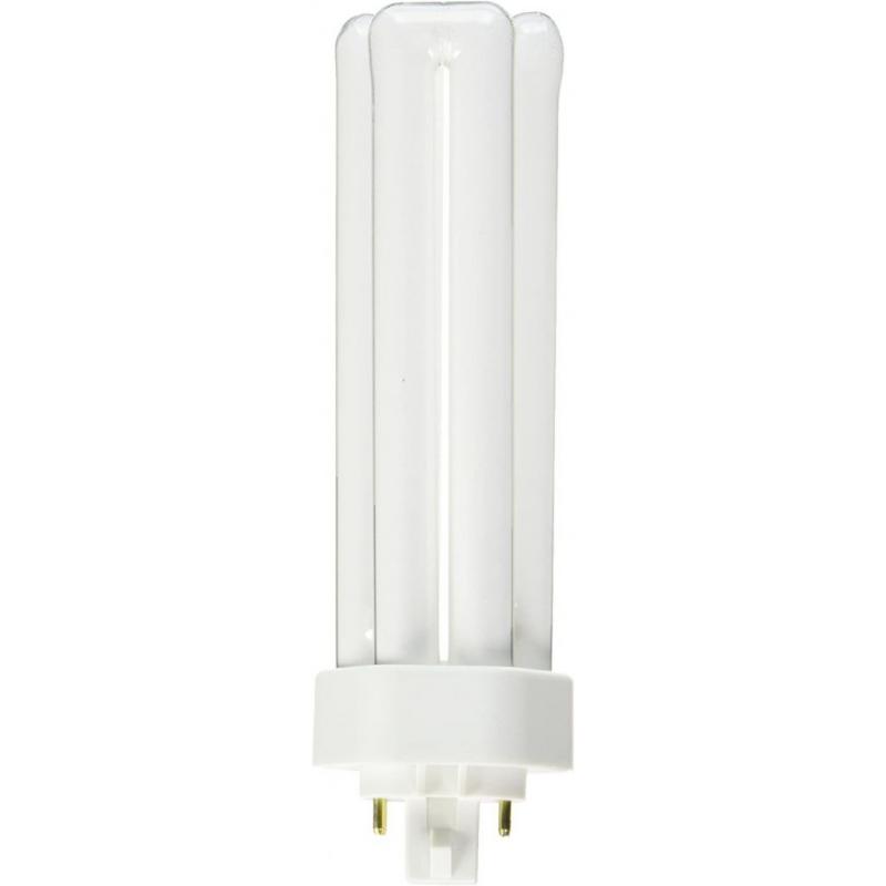 Sylvania FBA_S6755 10 Pack 20871 CF42DT/E/IN/835/ECO 42-Watt 3500K 4-Pin Triple Tube Compact Fluorescent Lamp, White