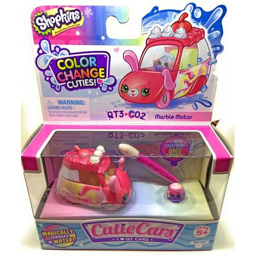 Shopkins Cutie Cars Series 3 Color Change Cuties QT3-C02 Marble Motor by Shopkins
