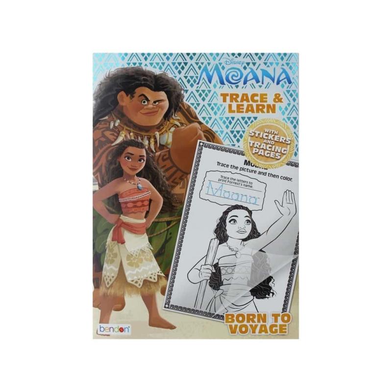Bendon Trace & Learn Book Disney Moana