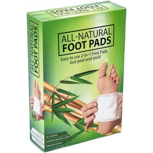 All-Natural Aromatic Cleansing Foot Pad - 10 Pads