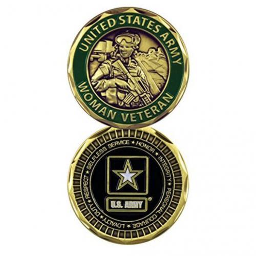 Eagle Crest United States Army Woman Veteran