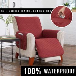 Bayside Waterproof Furniture Protector 79x68 Burgundy