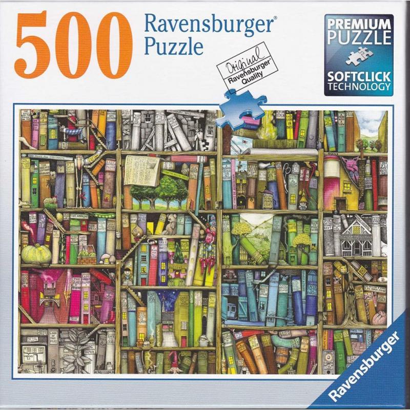 Ravensburger The Bizarre Bookshop 500 Piece Puzzle