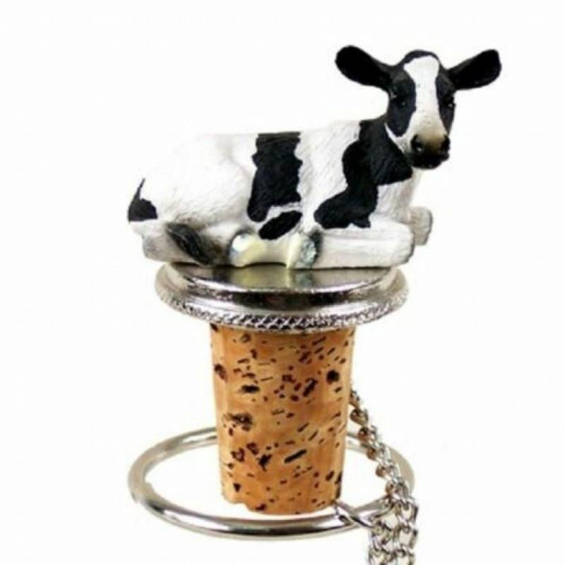 Bottle Stopper  Holstein Cow