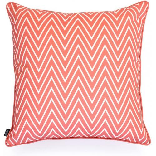 Rose Pink Zigzag Chevron Throw Pillow Cover 18 X 18