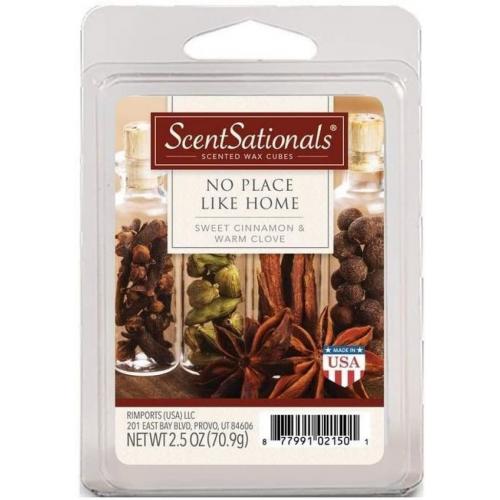 Scentsational No Place Like Home-Everydaycollection Wax Cubes 3 Pack of 6 Each