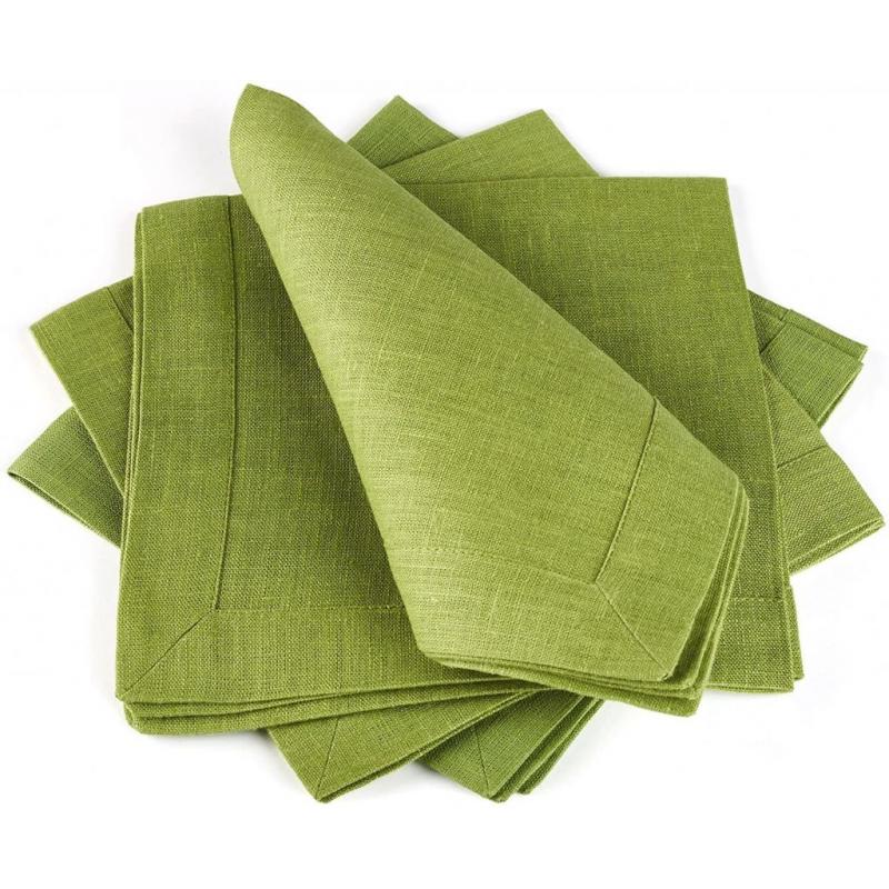 Organic Linen Table Mats 4 pack