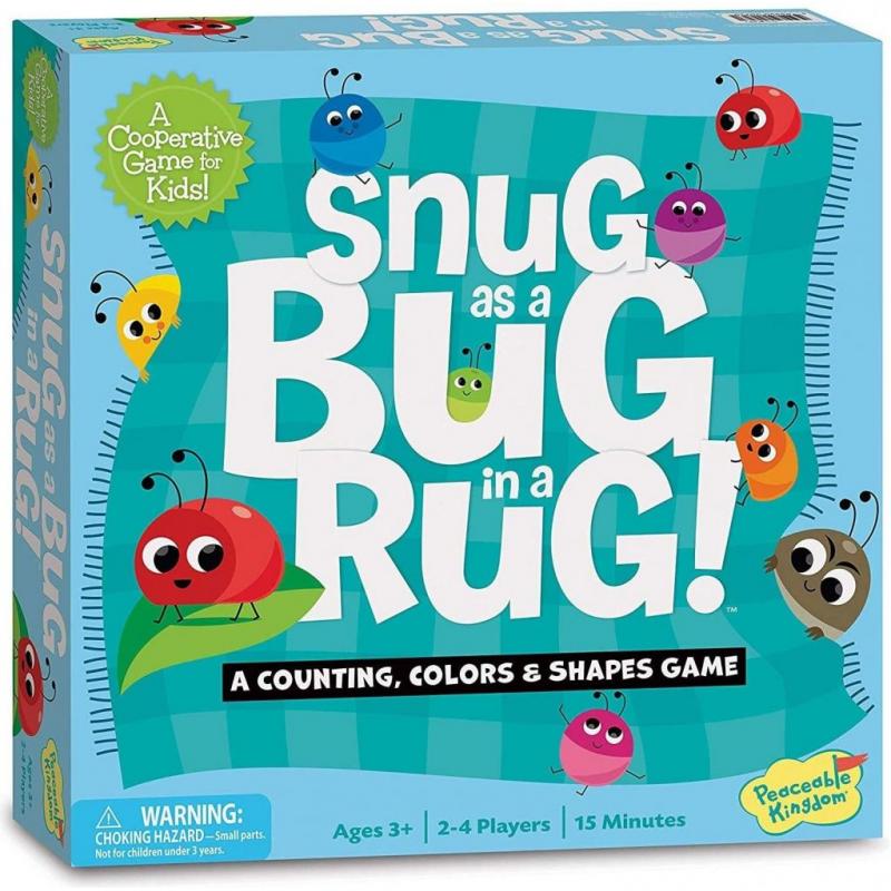 Snug as a Bug in a Rug Award Winning Preschool Skills Builder Game for Kids