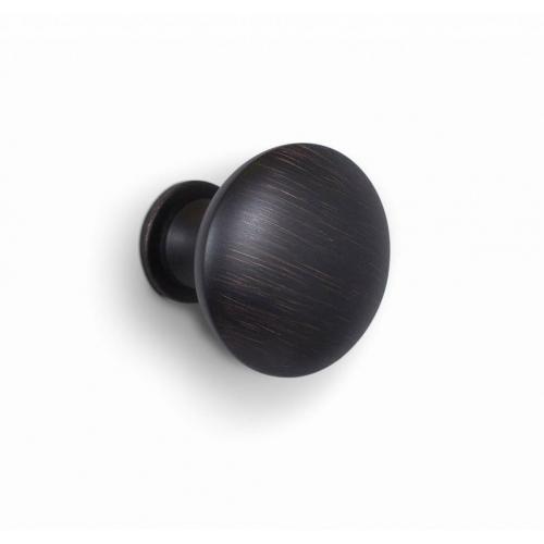 1.25 Diameter Cabinet Knobs, Oil Rubbed Bronze, 10- Pack - Birdrock Home Modern