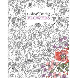 Leisure Arts Art of Colouring Flowers