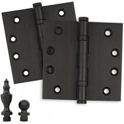 Homebuilders Hardware Door Hinges 4.5 X 4.5 Set of 2 Hinges