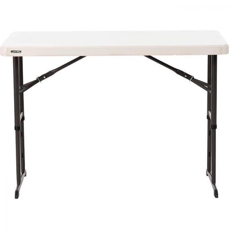 Lifetime Adjustable Height Table 4' x 2'