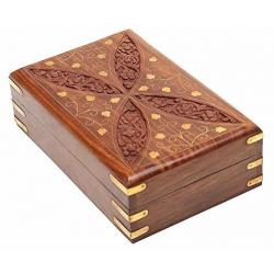 PRC Wooden Jewelry Box Trinket Holder