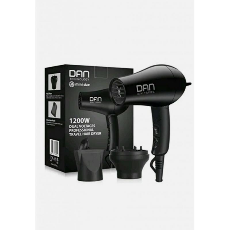 Dan Technology D29 1200w Mini Travel Hair Dryer With Diffuser