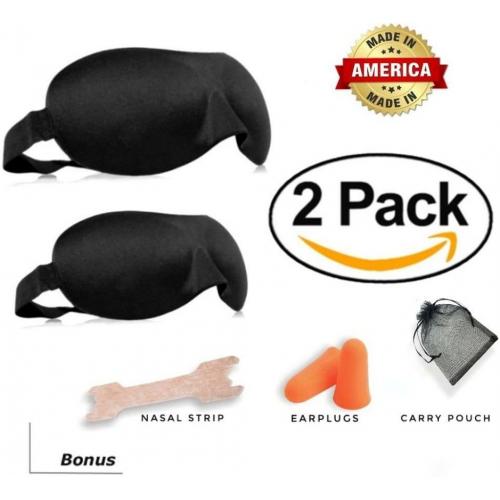 Total Blackout Sleep Mask (Black)