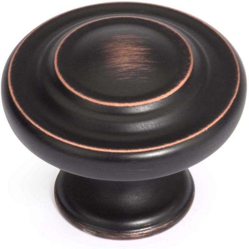 Three Ring Cabinet Knob - Dynasty Hardware K-1586-Orb