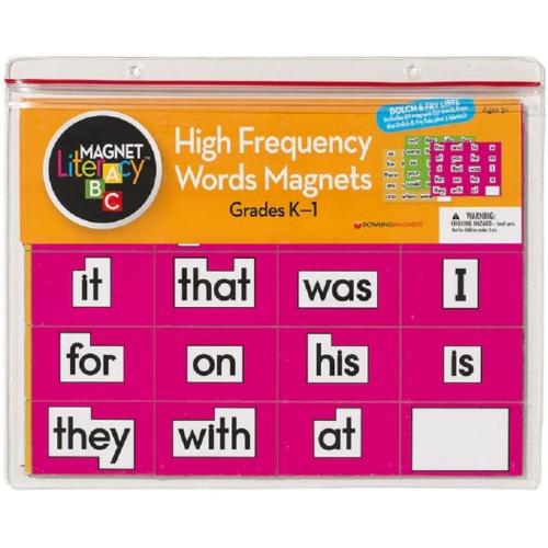 Dowling Magnets High Frequency Words Magnets K-1