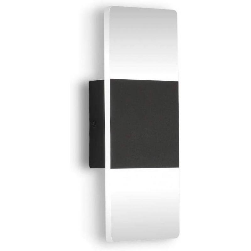 Modern Acrylic Wall Lamp Lighting Fixtures 12W Indoor Wall Lamp, Black Wall Lamp for Living Room, Bedroom, Corridor, Greenhouse, Family Room-Zito Story