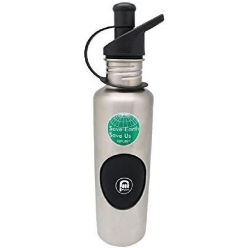 RIPURI Classic Pump 27onze Filter Water Bottle