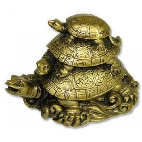 Feng Shui Three Turtles