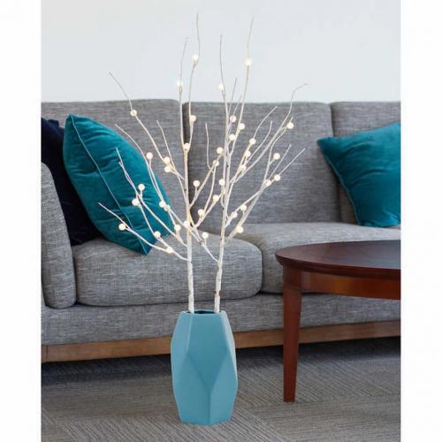 Sterno Birch LED Lit Branches, Set of 2